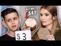 LITTLE BROTHER GUESSES MAKEUP PRICES! ... so cute lol