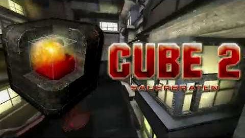 Cube 2 Sauerbraten - Z-spirals (race map by Zoocata) | Mapping | Level Deisgn