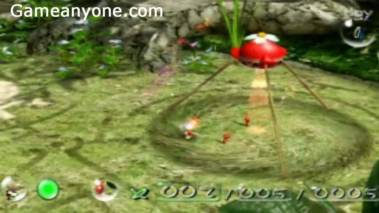 New Play Control Pikmin Walkthrough - Day 1 - Part 1: Crash landing ...