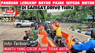 UPDATE 2023 CARA BAYAR PAJAK SEPEDA MOTOR DI SAMSAT DRIVE THRU JAKARTA TIMUR