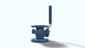 Ball valve: Free 3D CAD model for Autodesk Inventor, Solidworks and Autocad