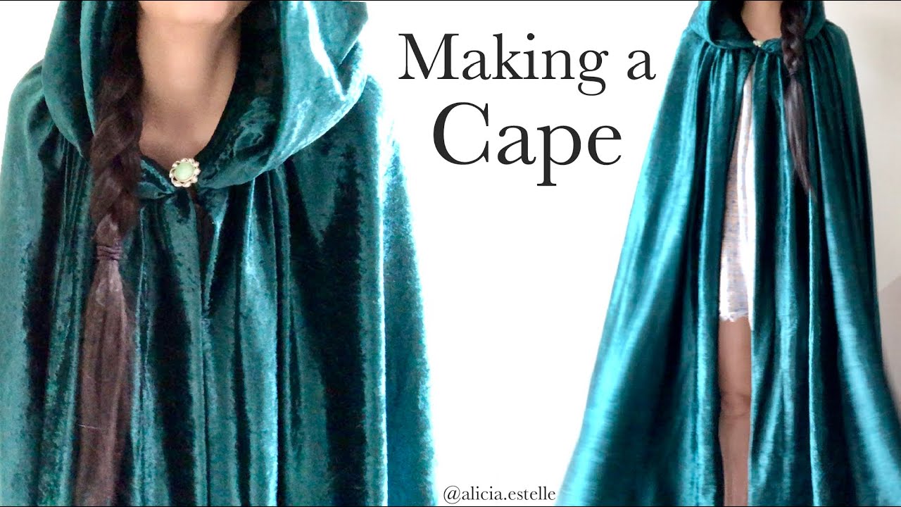 54+ free sewing pattern cloak hood archer medieval mantle - AmirMariella