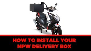 How to Install your MPW Delivery Box