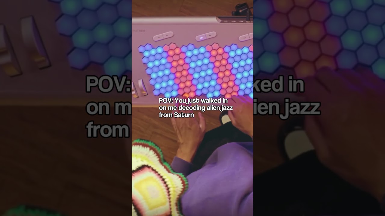 I don’t play notes, I code alien jazz from Saturn 