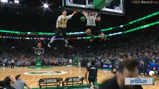 LUCKY & THE FLIGHT CREW | Bosten Celtics Dunk Squad | NBA Season 19/20 | November 01, 2019