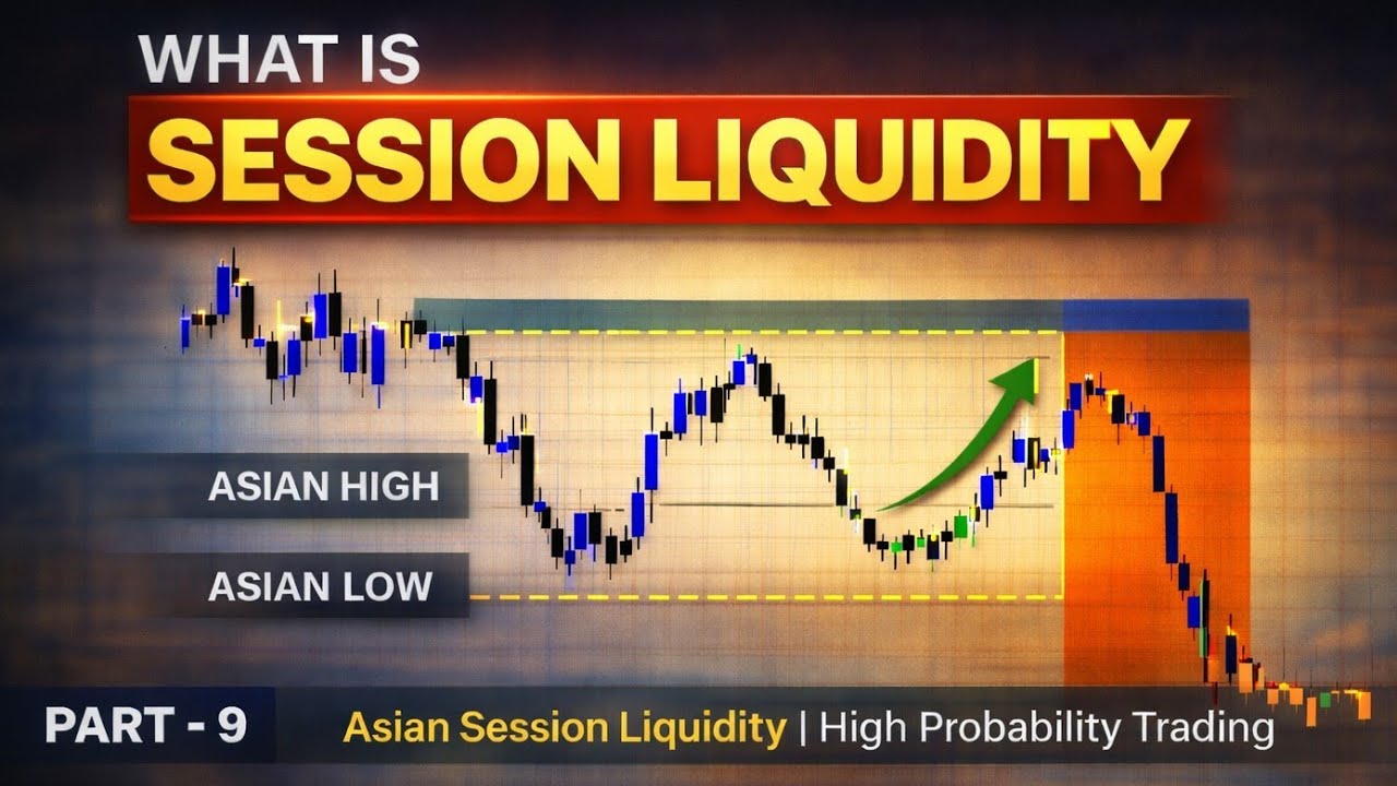 Session Liquidity Advance explanation of session liquidity| 80% win rate strategy | no ...