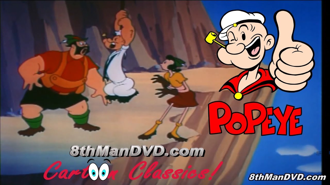 POPEYE THE SAILOR MAN COMPILATION Vol 4 Popeye, Bluto and more! (HD