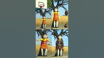 Squid Game Doll AI 18 #squidgame #squidgame2 #funny #cute