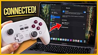 How To Connect 8BitDo Pro 3 To MAC