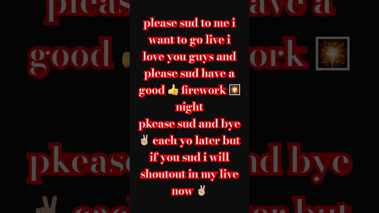 please sud to ne i want to go live stream