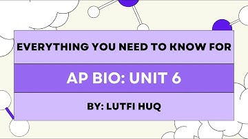 AP Bio Unit 6 Crash Course - Gene Expression and Regulation (Animated!)