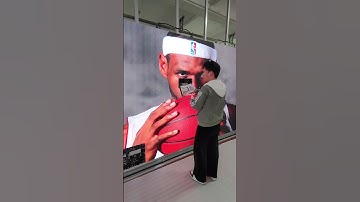 LED Module Installation Made Easy – Fast & Secure! #ledscreen #ledmodule