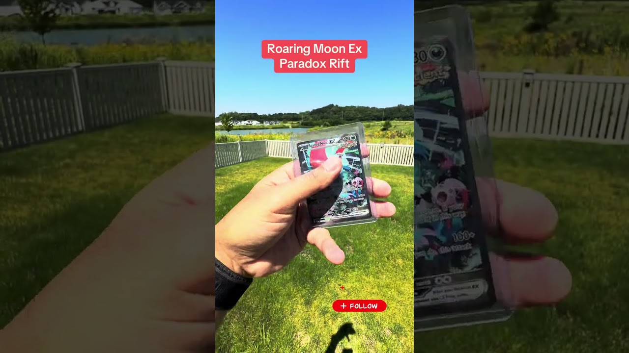 Pulled A Roaring Moon Ex From Paradox Rift!