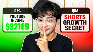 YOUTUBE INCOME REVEALED !! QNA - AGNIT SHORTS