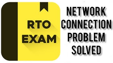 How To Solve RTO Exam App Network Connection(No Internet) Problem|| Rsha26 Solutions