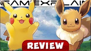Pokemon Let's Go Pikachu & Eevee - REVIEW (Nintendo Switch) (Video Game Video Review)
