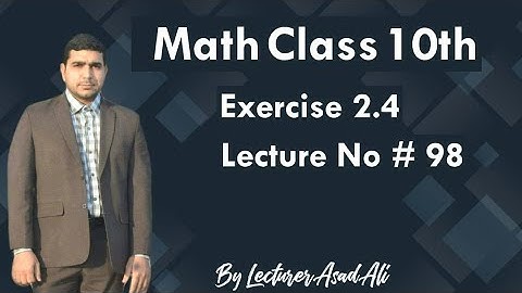 kpk math 10 exercise 2.4 complete