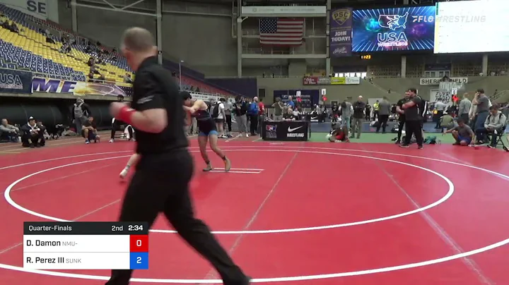 72 Kg Quarterfinal - Dominic Damon, NMU-National T...