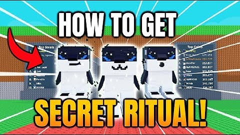 NEW Ritual & Secret Brainrot Gods! — Steal A Brainrot NEW Update Tutorial