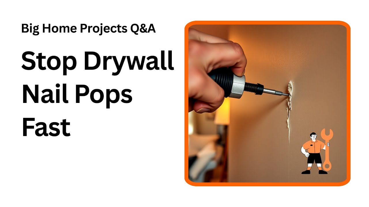 Stop Drywall Nail Pops Forever Easy Fixes You Need - YouTube