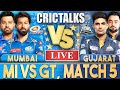 Live mi vs gt  ipl live scores and commentary  mumbai vs gujarat  last 3