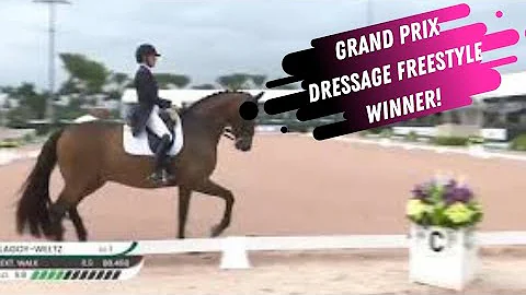 Olivia LaGoy-Weltz & Rassing's Lonoir Win The Gran...