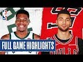 BUCKS at BULLS | FULL GAME HIGHLIGHTS | December 30, 2019