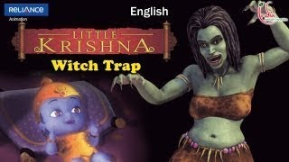 Little Krishna | Witch Trap | Episode 13
