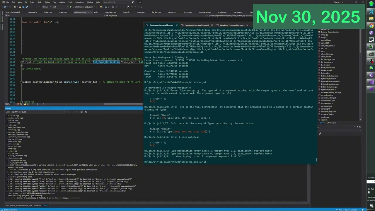 Jonathan Blow on Visual Studio and Windows