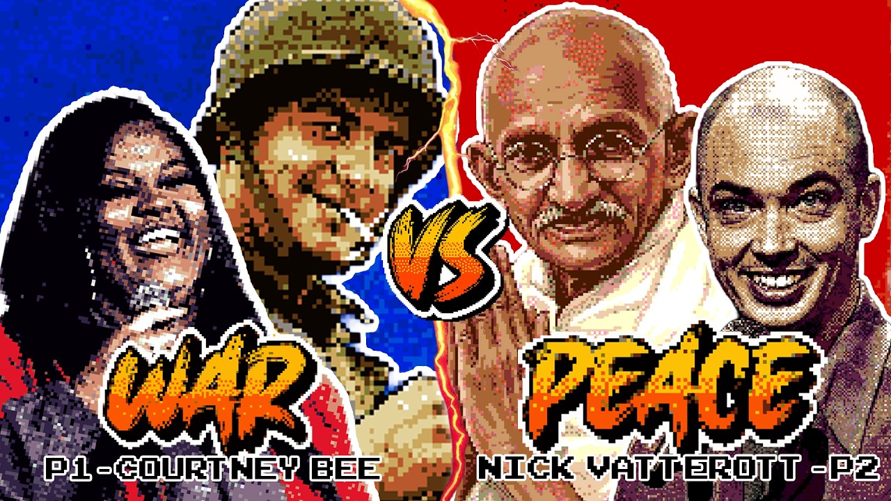 War vs Peace (Courtney Bee & Nick Vatterott) Comedy Debate