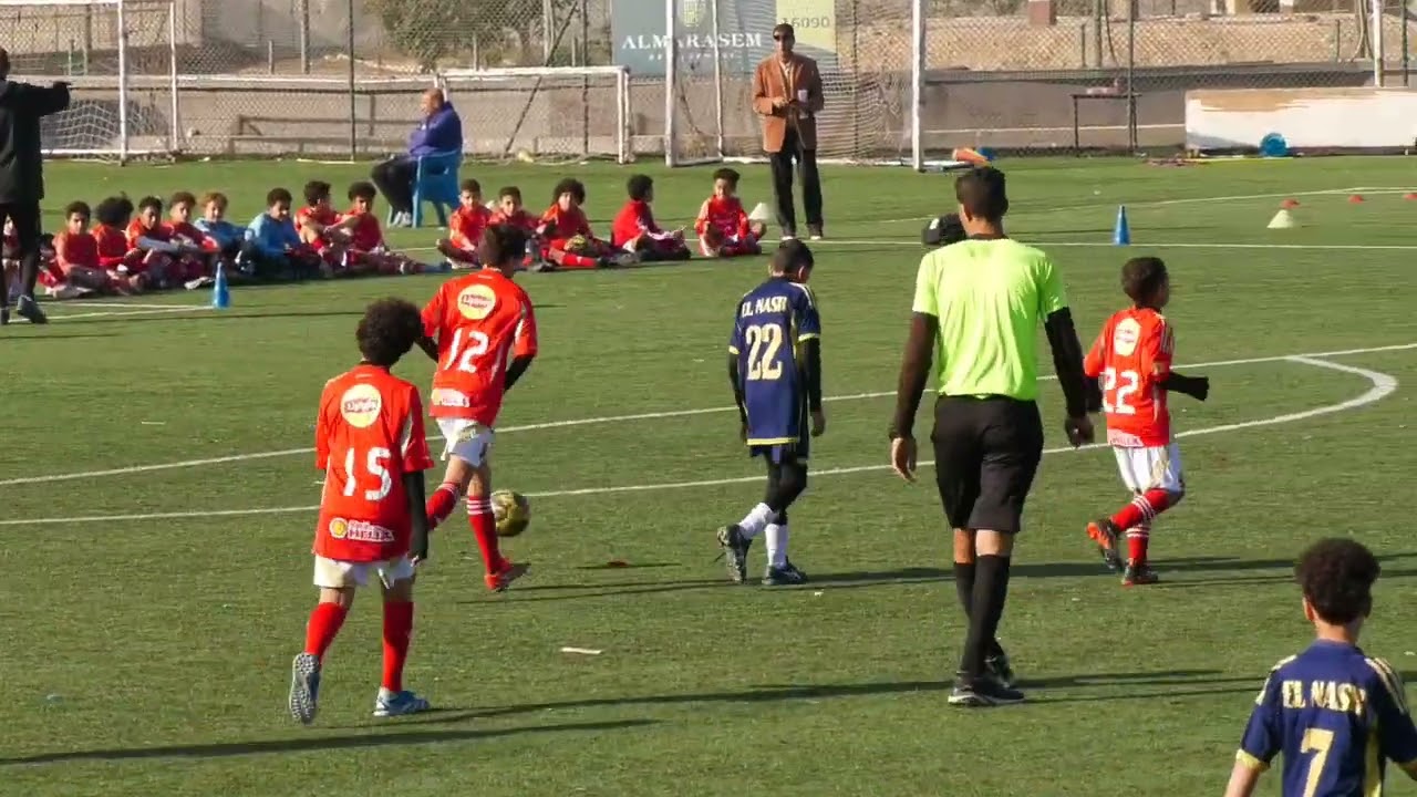 الاهلى والنصر مواليد 2013 مباراه ممتعه