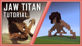 How to Build JAW TITAN (YMIR) in Minecraft: Attack on Titan Tutorial screenshot 2