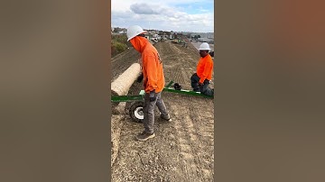 Smarter not harder. Erosion control, sustainable landscaping in action!