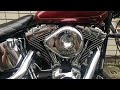 ソフテイルカスタム2010年式FXSTC1580 S&Sティアドロップエアクリーナー装着