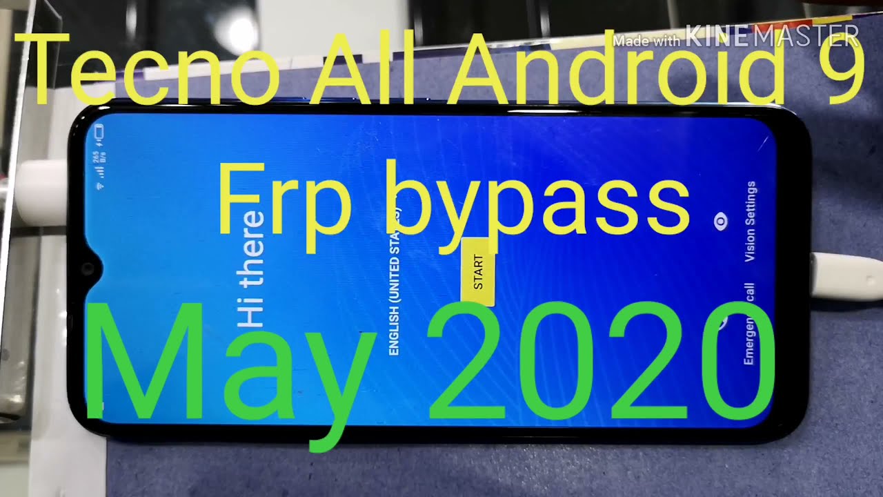 Tecno All frp bypass Android 9. Model Tecno KC2j  1 may 2020 without PC & box