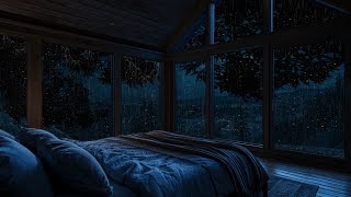 Deep Sleep Instantly 🌧️ Soft Rain on Window & Calm Piano | Goodbye Insomnia