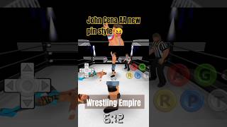 John Cena New pin Style🤭 | #wrestlingempire #gaming #shortsfeed #shorts
