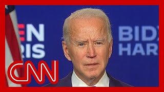 Democratic presidential nominee joe biden addresses the nation as
votes continue to be counted in several battleground states.#cnn #news