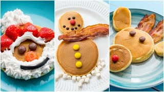 How to make Christmas Pancakes