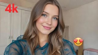 4K Orenge Try On Haul Transparent Clothes, Bikinis & Lingerie See Everything