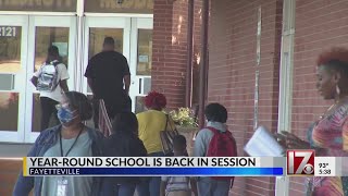 Cumberland County year-round students return to school