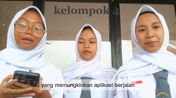 Tugas video presentasi informatika kelompok 4 || kelas XE8 || Hubungan antara SO dan aplikasi 