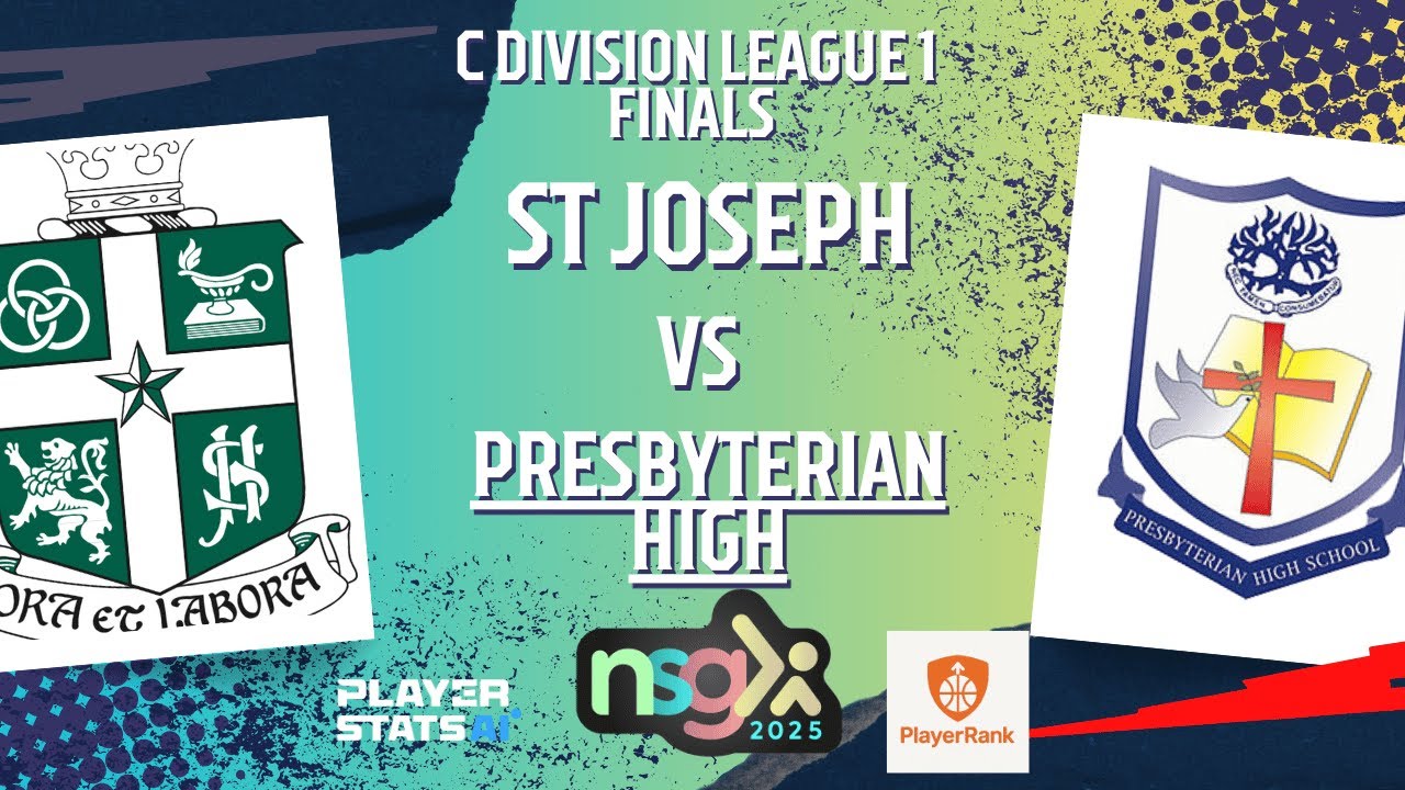 NSG 2025 C Division League 1 FINALS - ST. JOSEPH'S INSTITUTION VS PRESBYTERIAN HIGH SCHOOL
