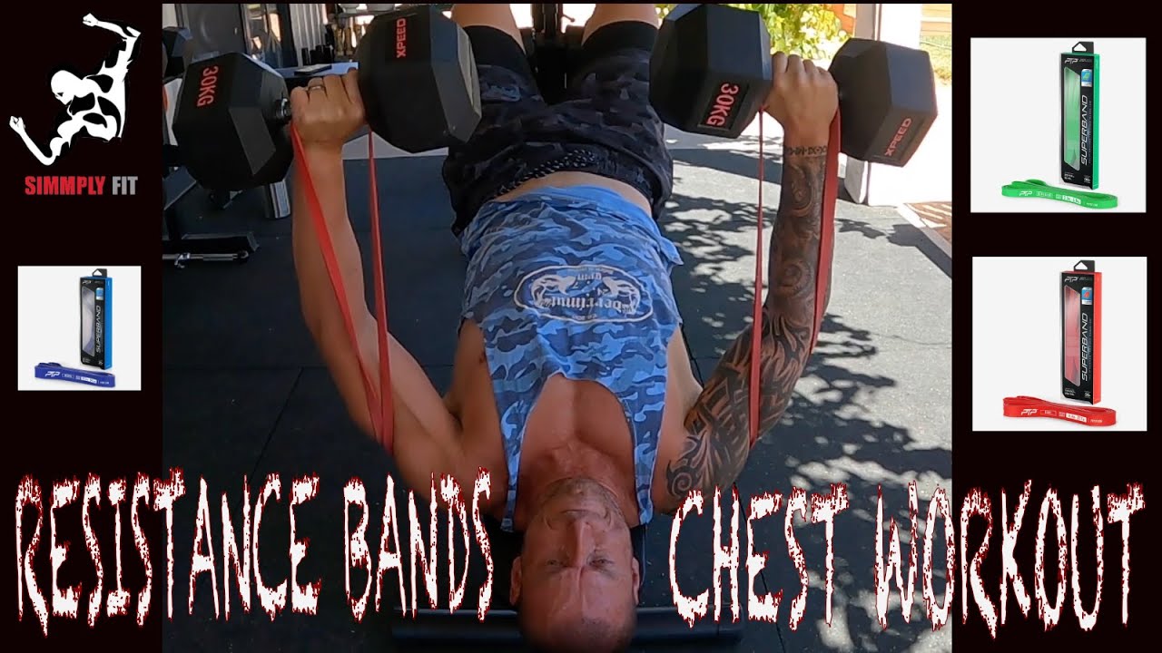 Resistance Bands | Chest Workout | Simmply Fit