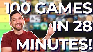 Tier Ranking the BGG Top 100 Games! 🏆