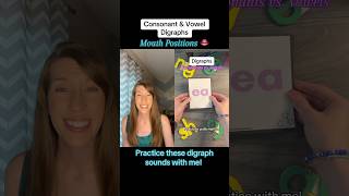 👄 Practice vowel & consonant digraphs! #phonics #americanenglish #vowels #digraphs #readingteacher