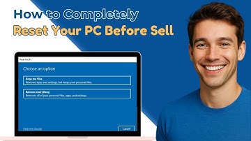 How to Completely WIPE PC Before Sell It | Reset Windows 10/11 Completely
