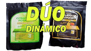 KIT DUO DINAMICO en polvo| citrato de potasio y  magnesio en polvo efervescente | DOCTOR POLAR