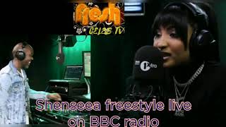 Shenseea freestyle live on BBC radio