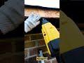 One of the best ways to install soffit, using the @dewalt_ca nailing gun to do it. #soffit